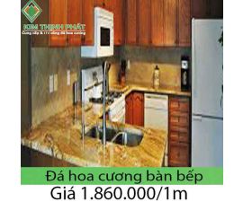 Đá hoa cương trắng vân mây ốp mặt bàn bếp KFS 3025 Đá hoa cương trắng vân mây ốp mặt bàn bếp KFS 3025