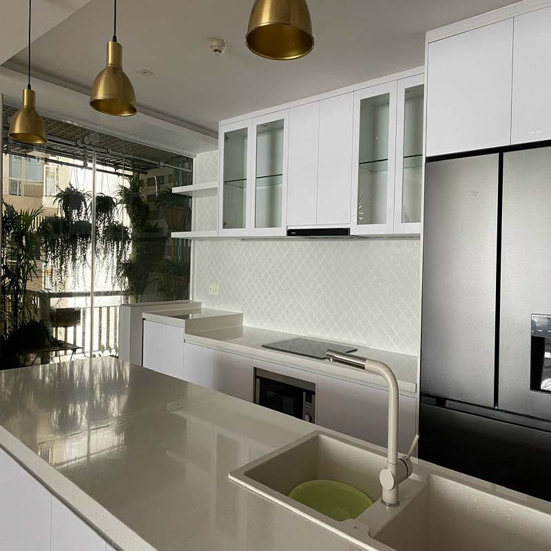 Đá hoa cương bếp giá rẻ